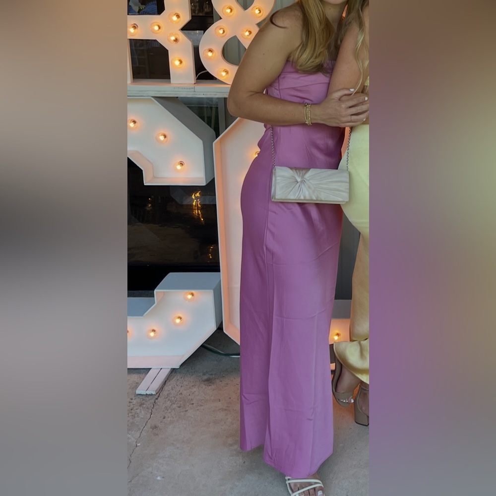 Pink formal dress size small